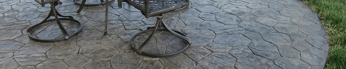 Garden relaxation area with professionally installed stone flooring in Pasadena CA